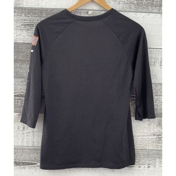 Nike Indianapolis Colts Shirt Youth Sz M Camo Salute to Service Athletic Dri Fit - Picture 2 of 9